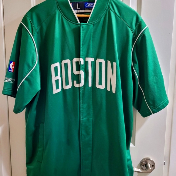 NBA Other - Boston Celtics Short-sleeved Warmup Jacket